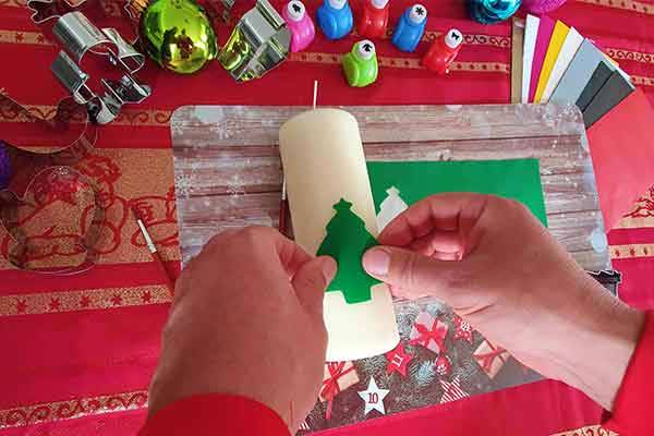 Weihnachtskerze bemalen, Weihnachtsfeier, Weihnachtskerzen bemalen, Weihnachtsfeier, Teambuilding Power, Firmenevents